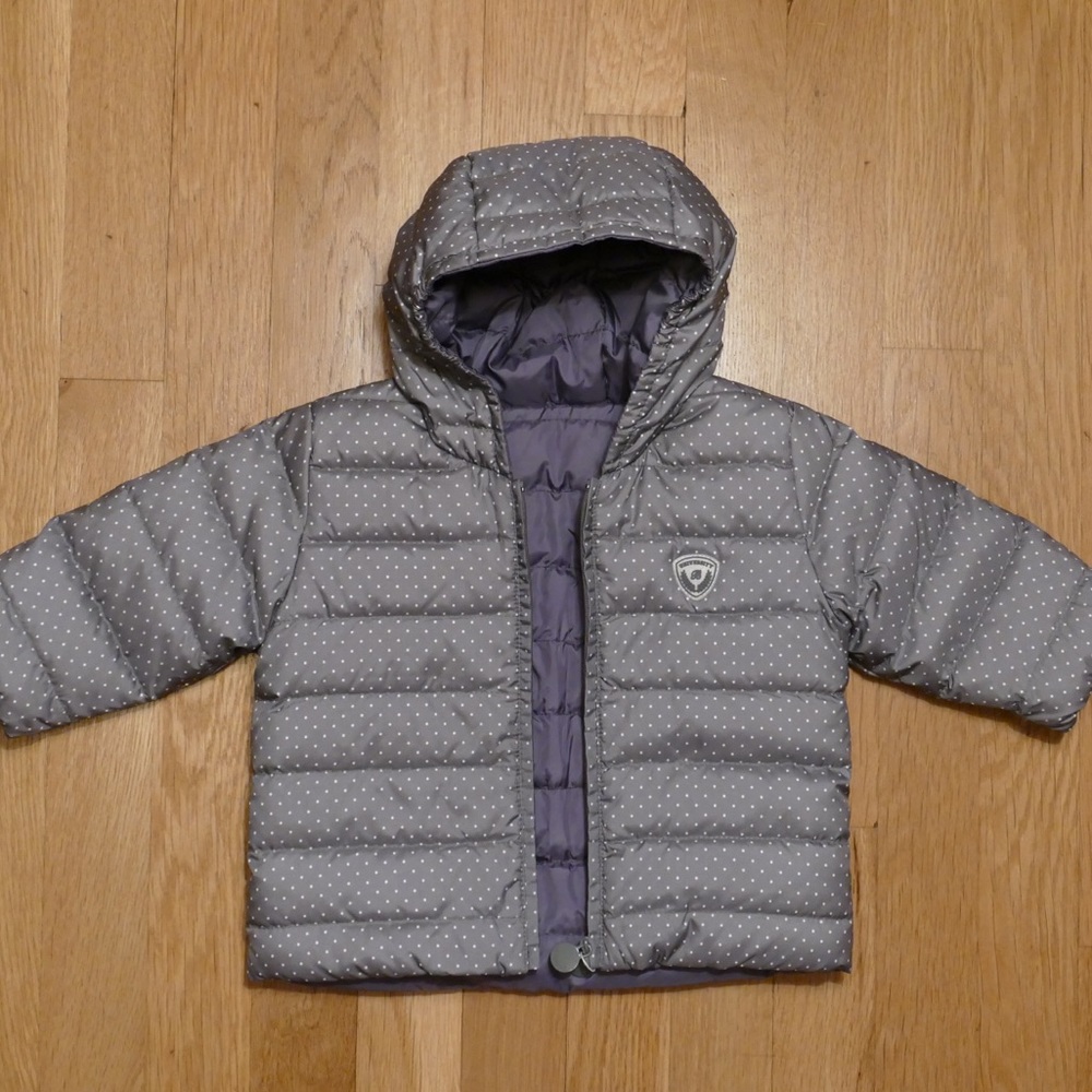 Bonpoint Reversible Puffer Coat - New, never worn